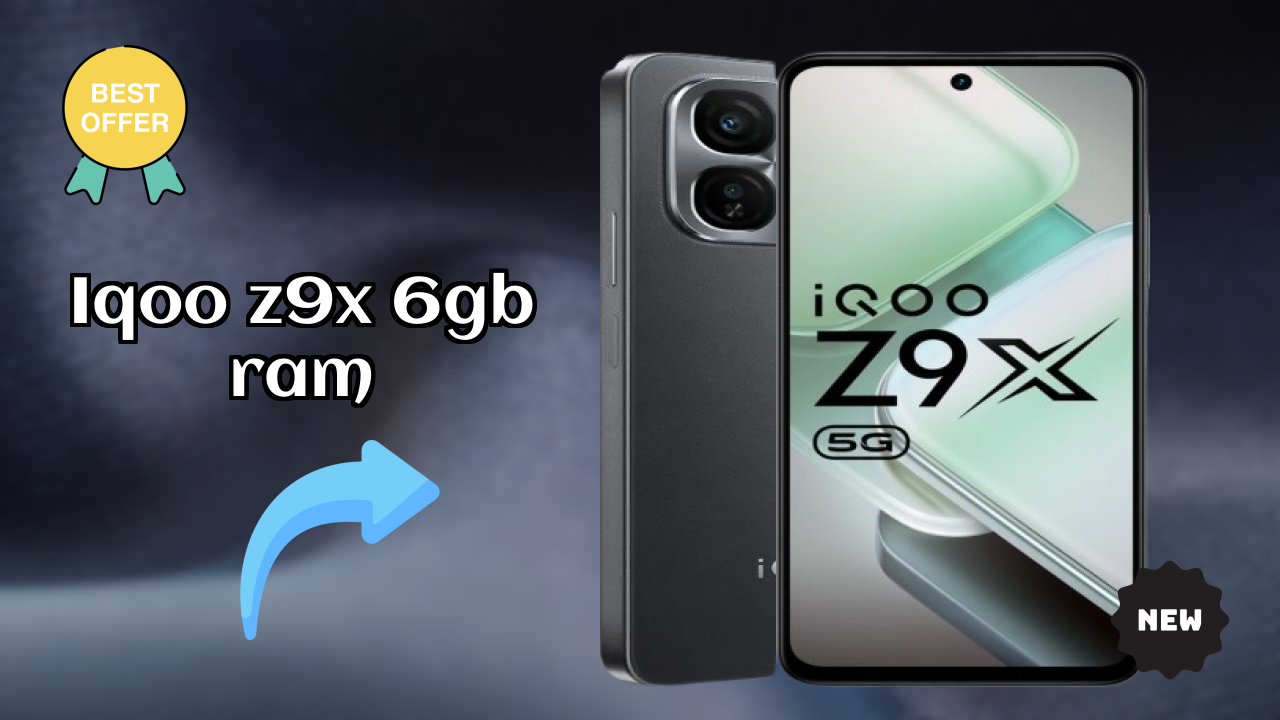 IQOO Z9x 6GB RAM vs iPhone: Which Offers Better Value?