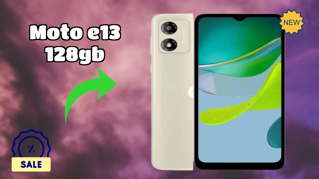 Moto E13 128GB Display Analysis: 6.5 Inches (16.51 Cm) Screen