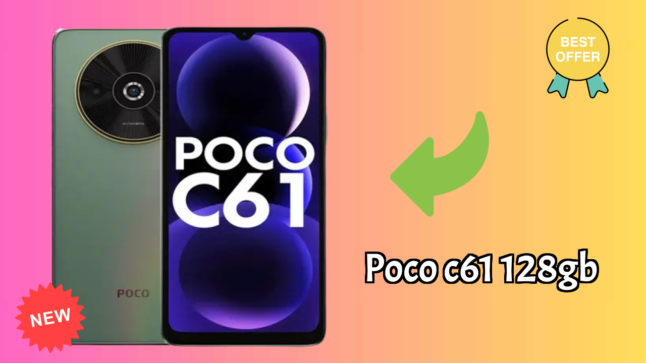 POCO C61 128GB RAM Review: 6 GB RAM Multitasking Analysis
