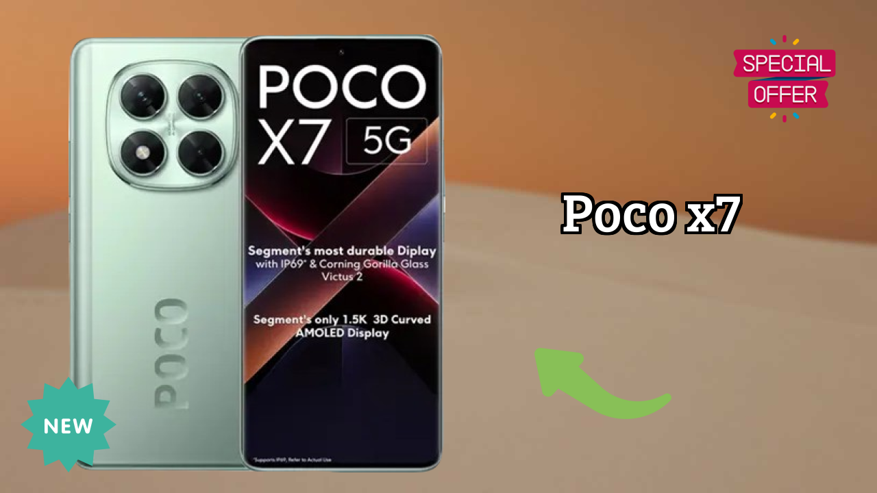 POCO X7 Display Review: 6.67 Inches (16.94 Cm) Screen Size