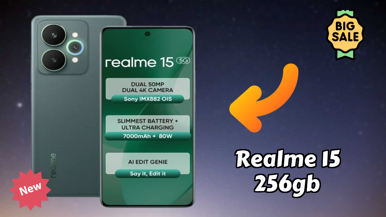 Realme 15 256GB Battery Life: 7000 MAh Charging Speed