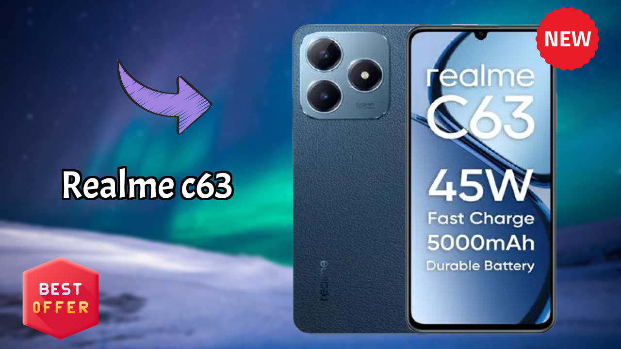 Realme C63 Display Analysis: IPS LCD Quality