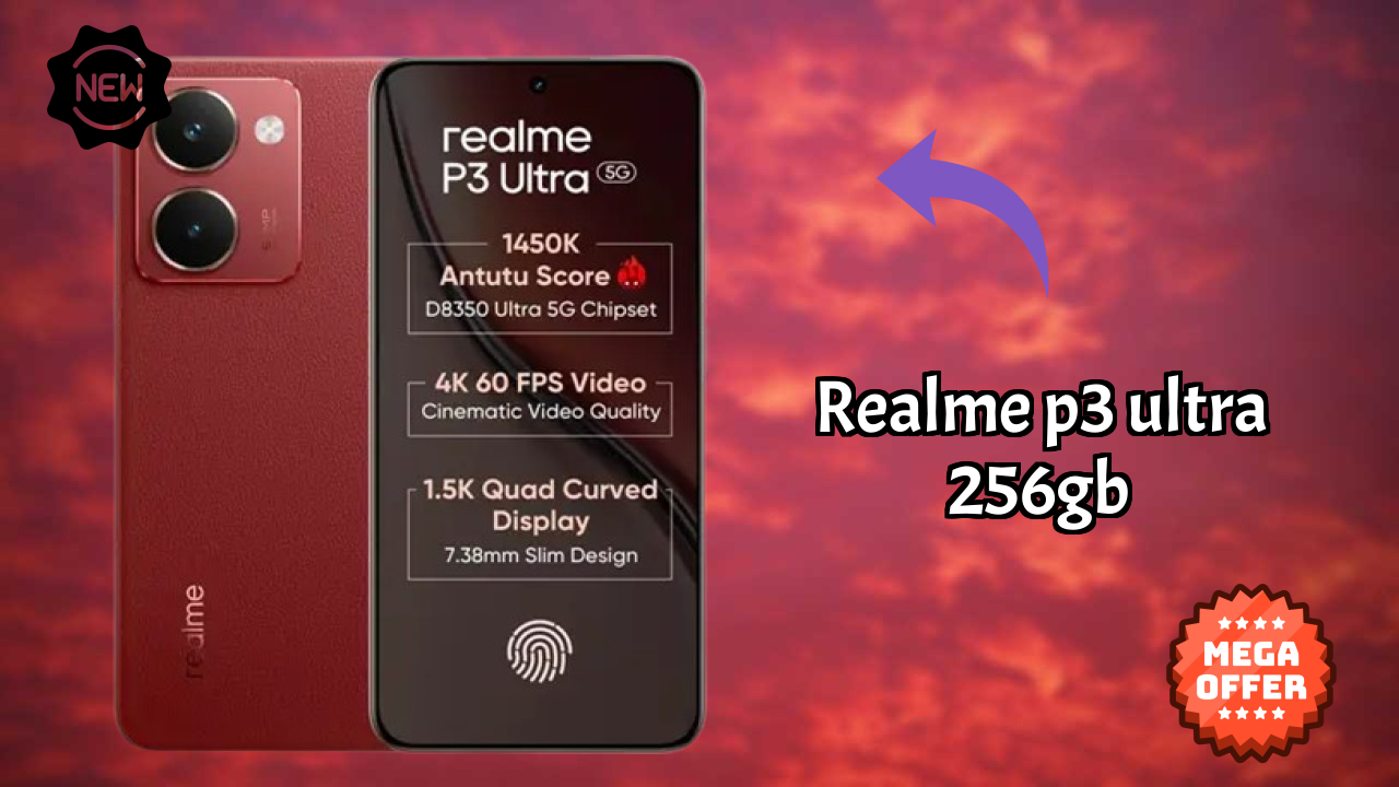 Realme Realme P3 Ultra 256GB - Price Dropped to ₹23,999 Today!