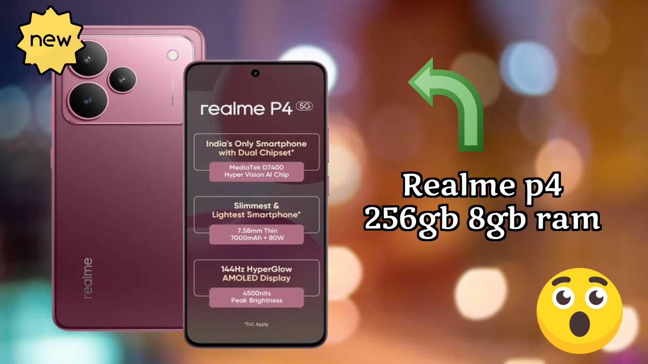 Realme P4 256GB 8GB RAM Test: 8 GB RAM Handles Heavy Tasks