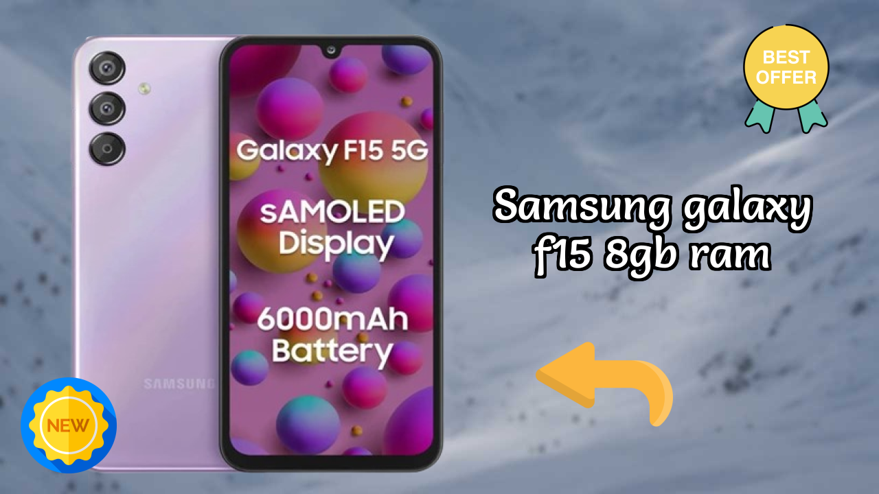 Samsung Galaxy F15 8GB RAM Performance: 8 GB RAM Gaming Test