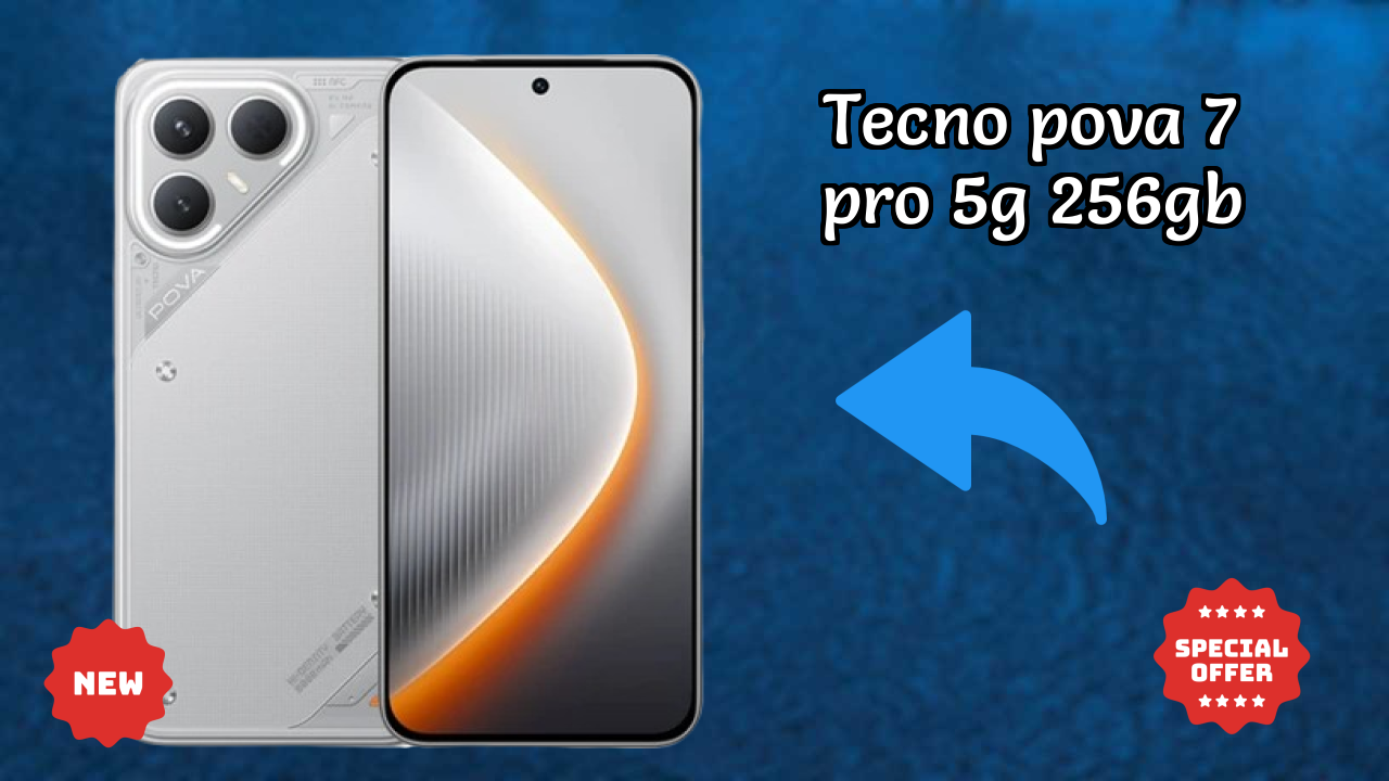 Tecno Pova 7 Pro 5G 256GB Battery Life: 6000 MAh Charging Speed