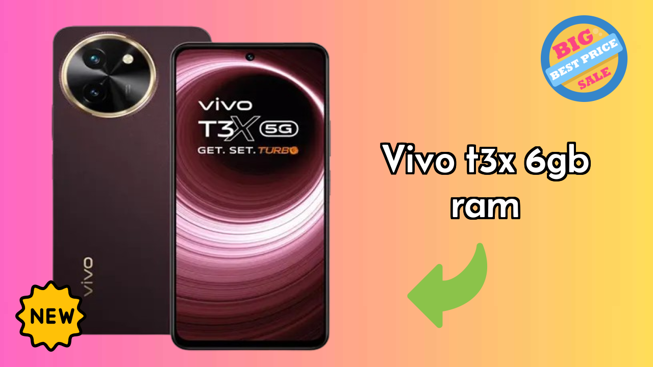 Unboxing Vivo Vivo T3x 6GB RAM - First Impressions & Features