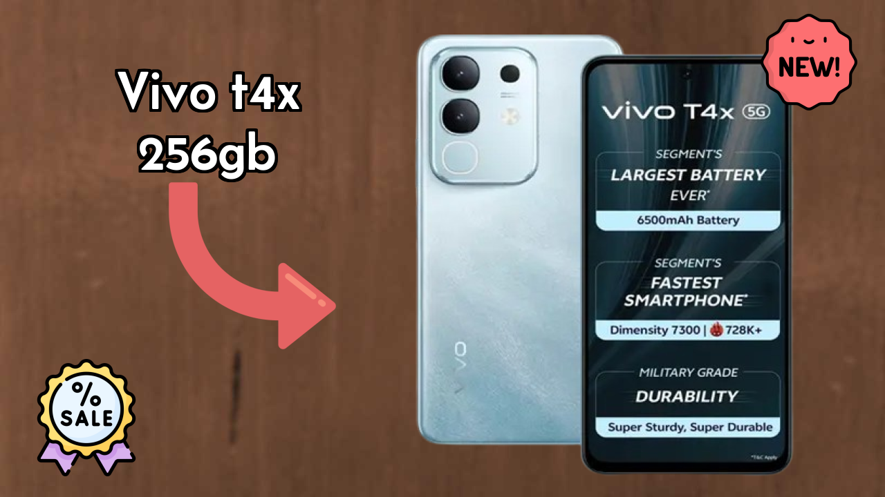 Vivo T4X 256GB Battery Life: 6500 MAh Real-World Test