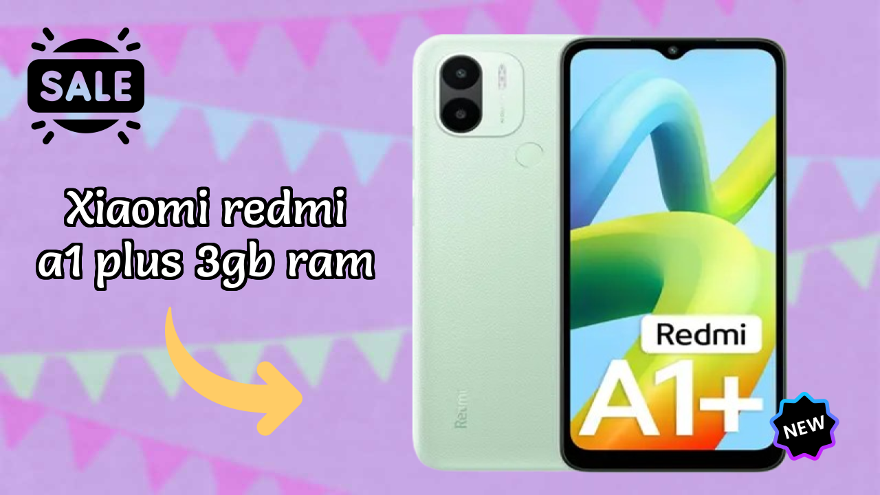 Xiaomi Redmi A1 Plus 3GB RAM Display Technology: IPS LCD Review